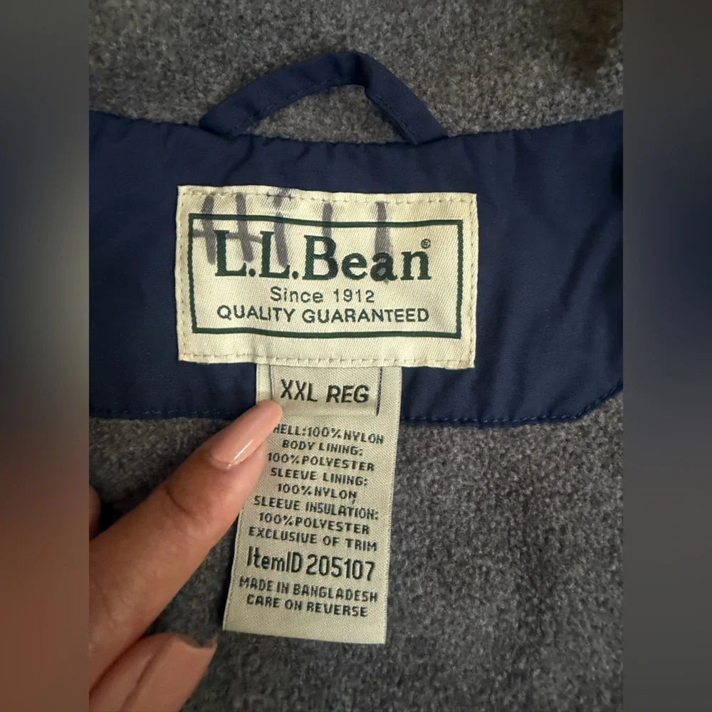 L.L. Bean warm durable
